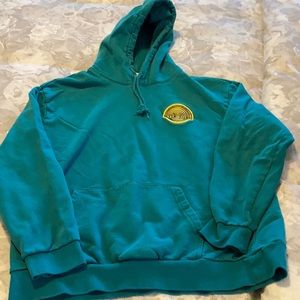 H&M Divided teal hoodie